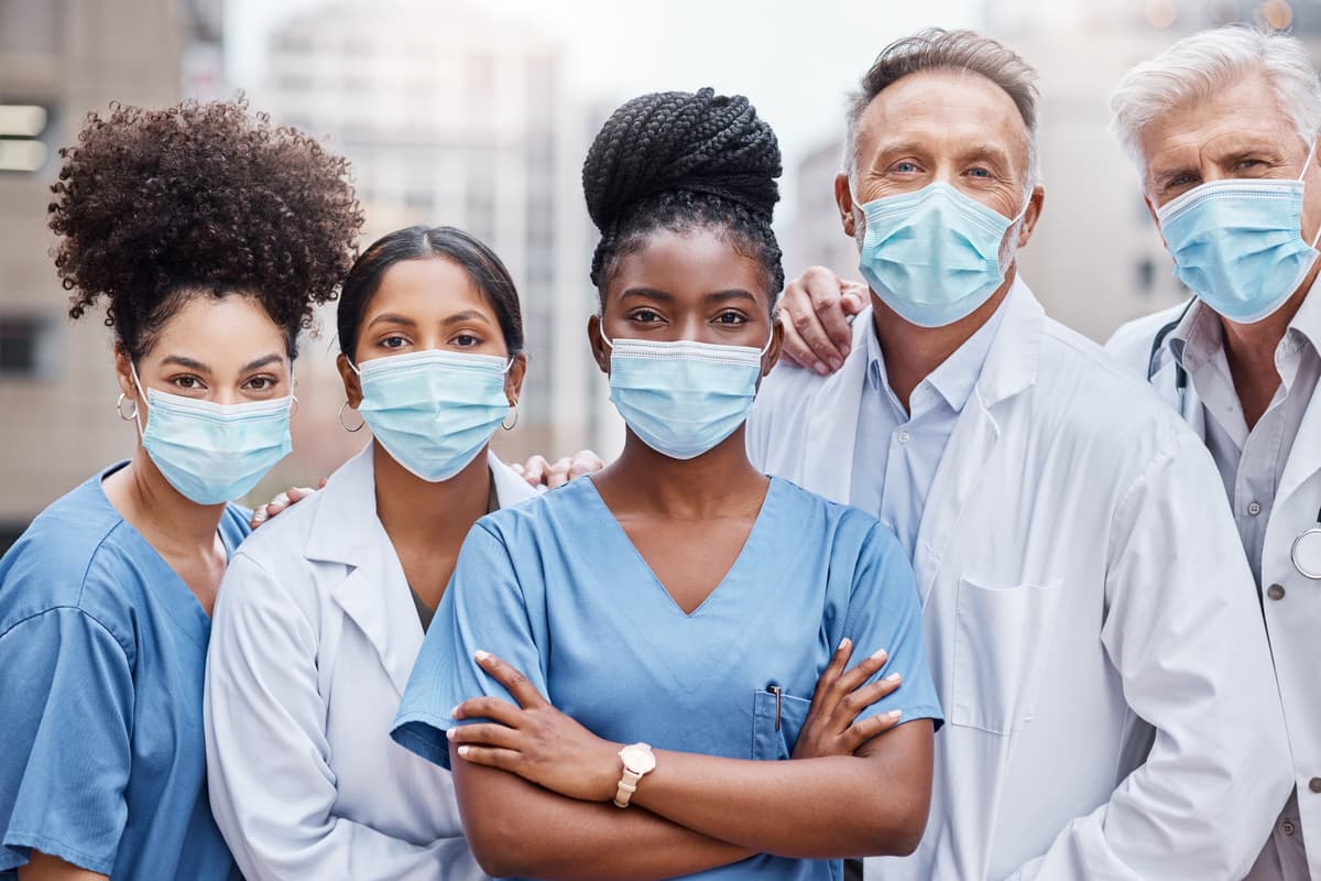 Group of caregivers
